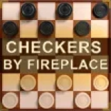 Checkers by Fireplace