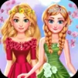 Princess Girls Spring Blossoms